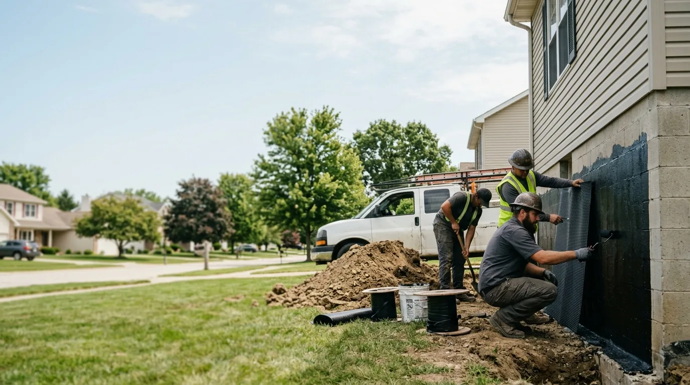 Basement Waterproofing in Coulterville, IL near me